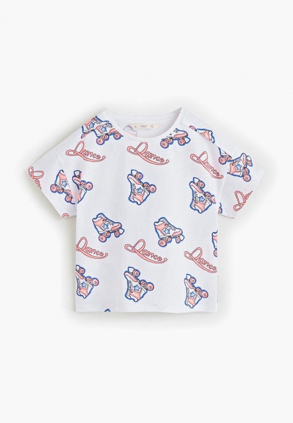 

Футболка Mango Kids, - ROLLER, Белый