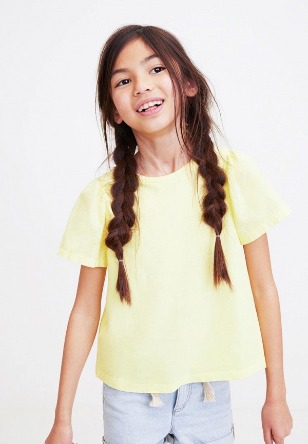 

Футболка Mango Kids, - MIXA, Желтый