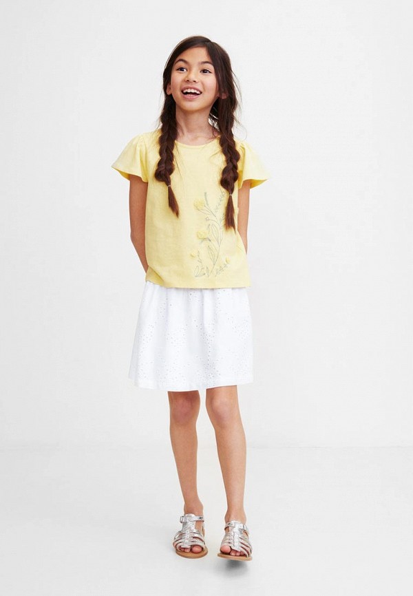 

Юбка Mango Kids, Mango Kids MA018EGFBTV7, Белый