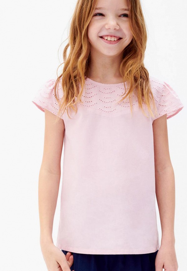 

Блуза Mango Kids, Mango Kids MA018EGFCNL6, Розовый