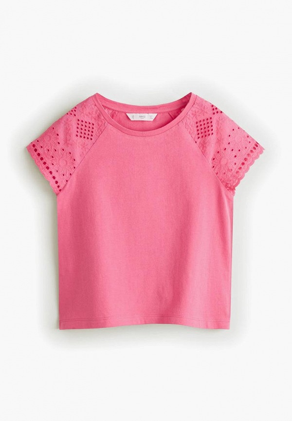 

Футболка Mango Kids, - SARA, Розовый