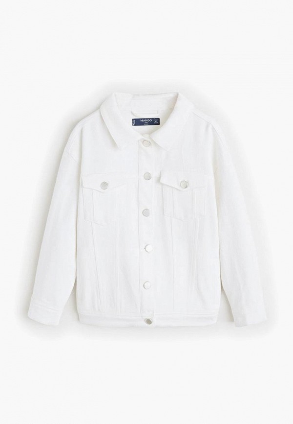 

Куртка джинсовая Mango Kids, - BRUNA, Белый