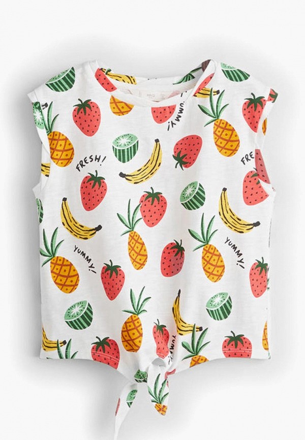 

Футболка Mango Kids, Mango Kids MA018EGFEHH0, Белый