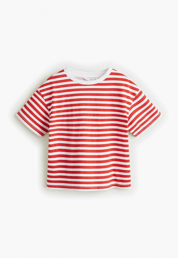 

Футболка Mango Kids, - LINES, Красный