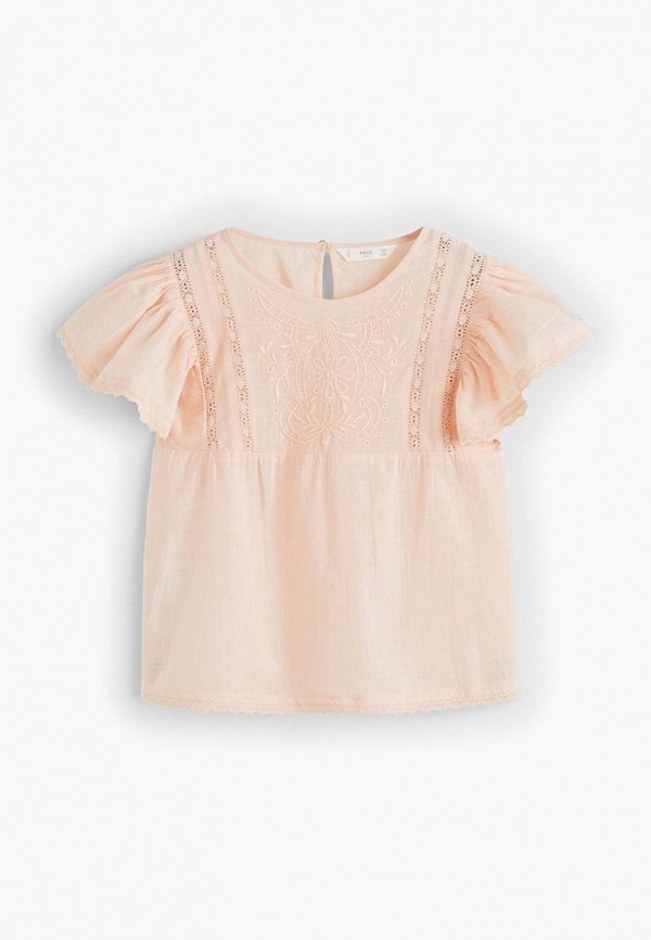 

Блуза Mango Kids, Mango Kids MA018EGFFJX3, Бежевый