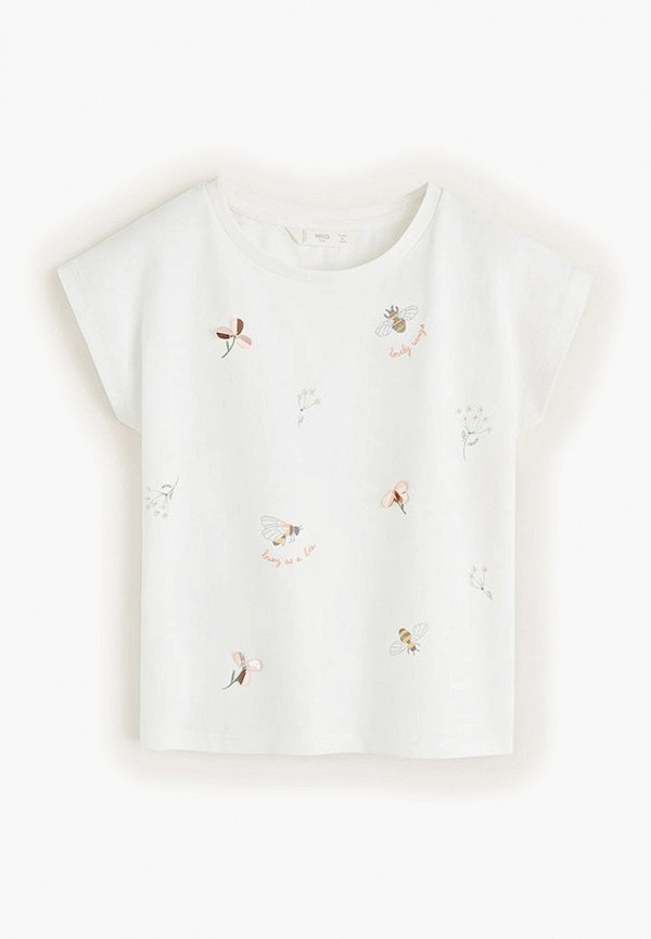 

Футболка Mango Kids, - SIRA, Белый