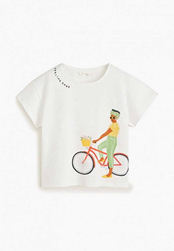

Футболка Mango Kids, Белый