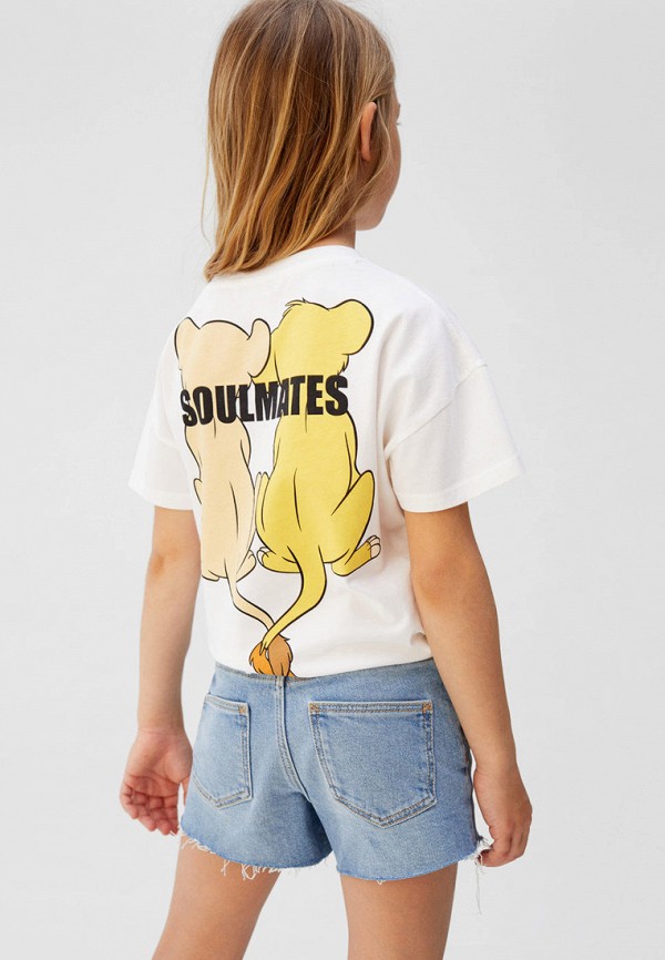 

Футболка Mango Kids, - LION, Белый