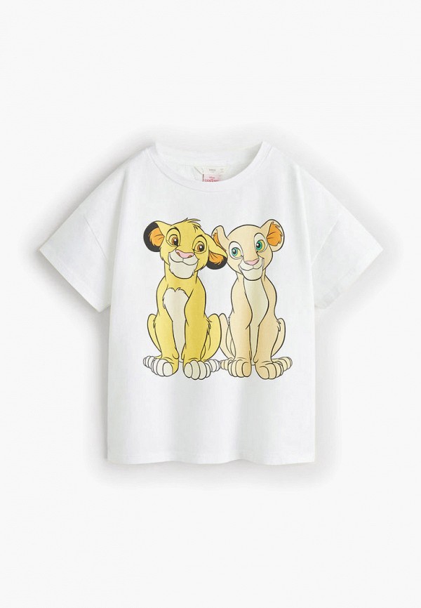 

Футболка Mango Kids, Mango Kids MA018EGFLWS9, Белый