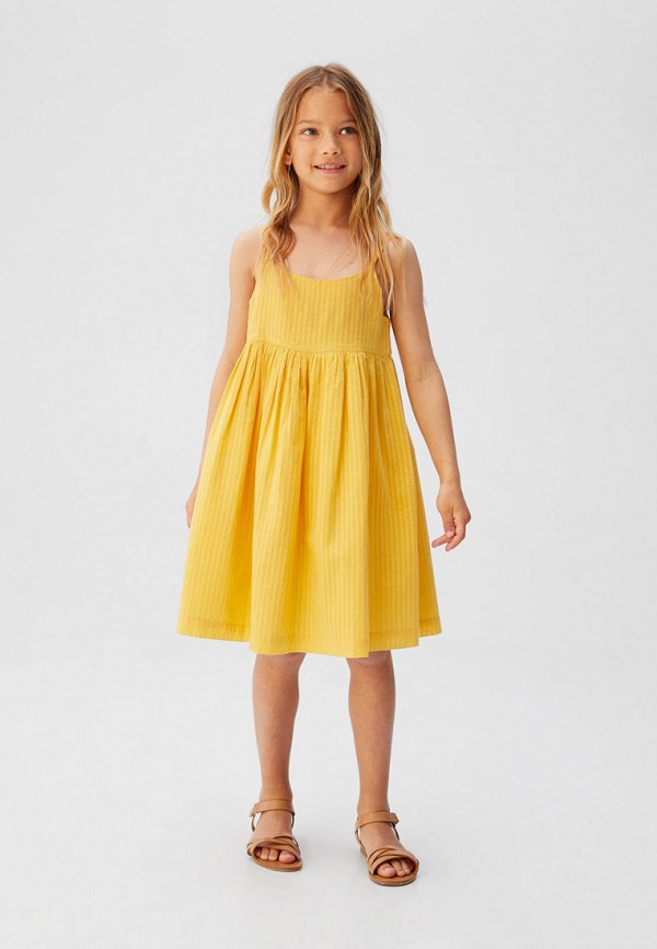 

Платье Mango Kids, Желтый, - PLATY