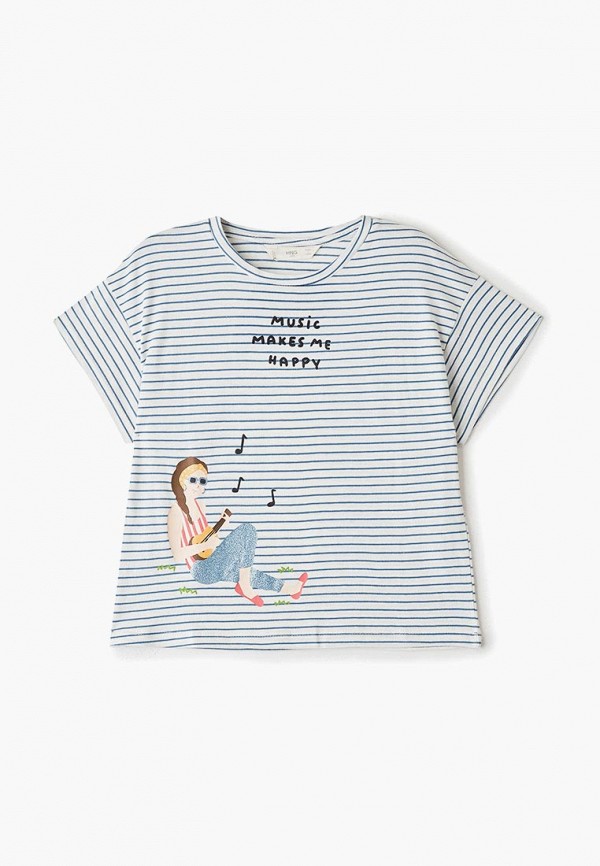 

Футболка Mango Kids, - NENAS, Белый