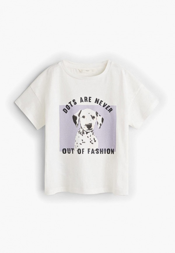 

Футболка Mango Kids, Белый, - DOG