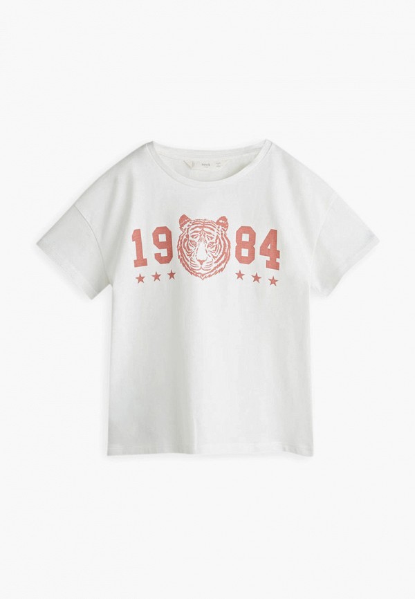 

Футболка Mango Kids, Белый, - LOL5