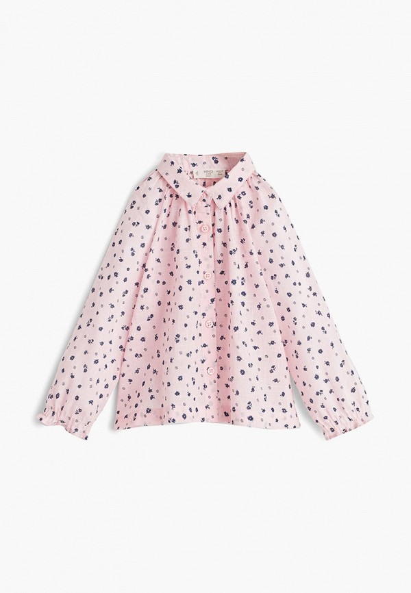 

Блуза Mango Kids, Розовый, - CROWN