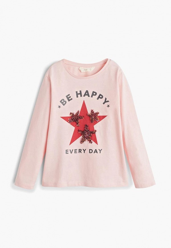 

Лонгслив Mango Kids, Розовый, - PATTY5