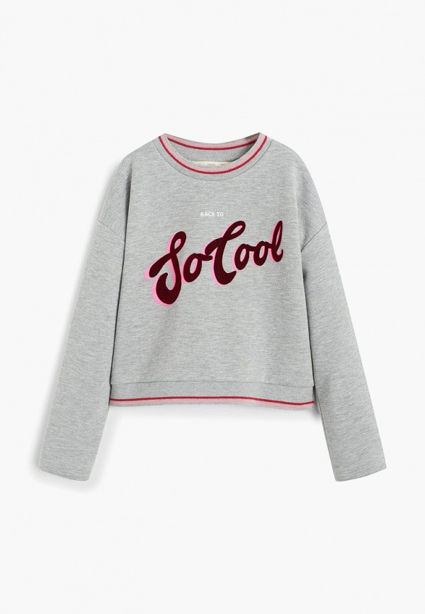 

Свитшот Mango Kids, Серый, Mango Kids MA018EGGJXY6