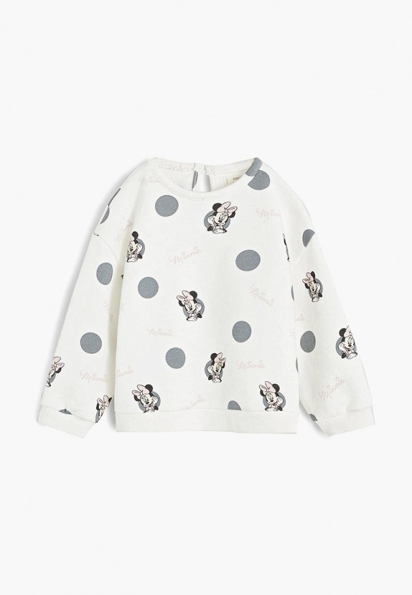 

Свитшот Mango Kids, - MINNIE, Белый