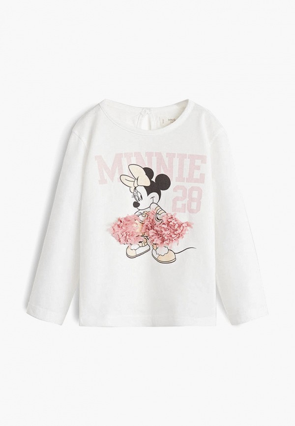 

Лонгслив Mango Kids, Белый, - CHEER