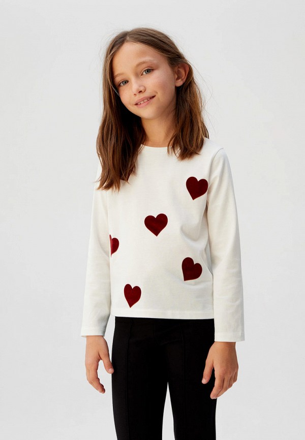 

Лонгслив Mango Kids, Белый, Mango Kids MA018EGGKIQ5