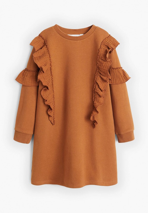 

Платье Mango Kids, Коричневый, - MILI