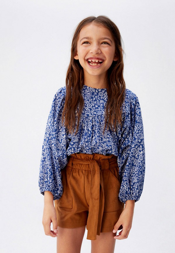 

Блуза Mango Kids, Синий, Mango Kids MA018EGGVFP4
