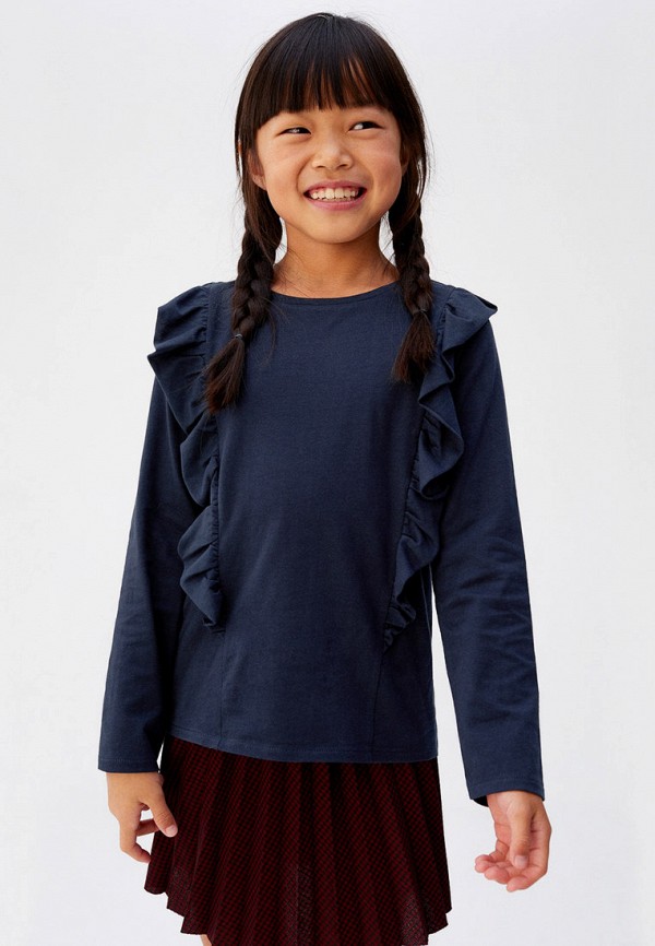 

Блуза Mango Kids, Синий, Mango Kids MA018EGGVQL7