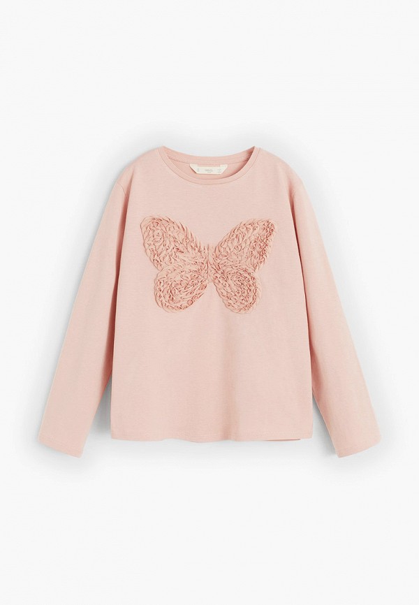 

Лонгслив Mango Kids, Розовый, - MARI