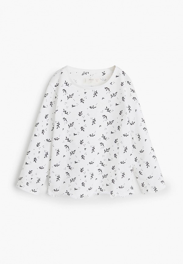 

Лонгслив Mango Kids, Белый, - AMY