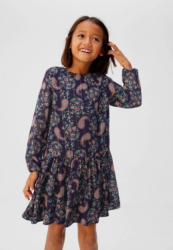 

Платье Mango Kids, Синий, Mango Kids MA018EGHADG6