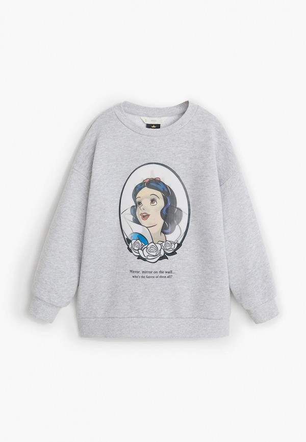 

Свитшот Mango Kids, Серый, - MIRROR