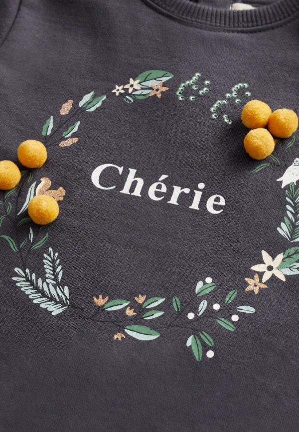 

Свитшот Mango Kids, Серый, - CHERIE