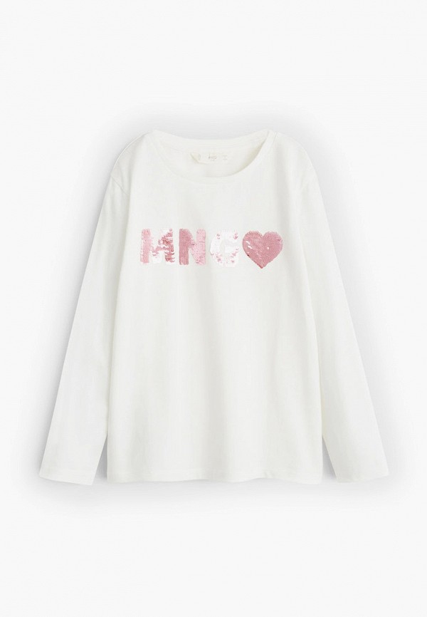 

Лонгслив Mango Kids, Белый, Mango Kids MA018EGIIKJ3