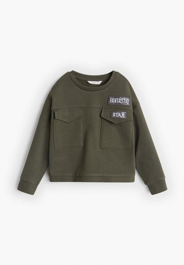 

Свитшот Mango Kids, Хаки, - GRUNGE