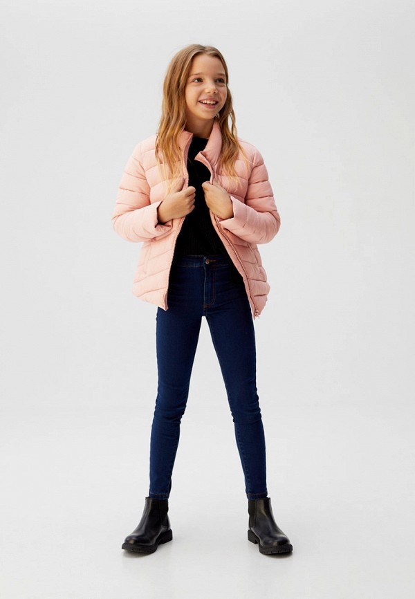 

Куртка утепленная Mango Kids, Розовый, Mango Kids MA018EGIIPF9