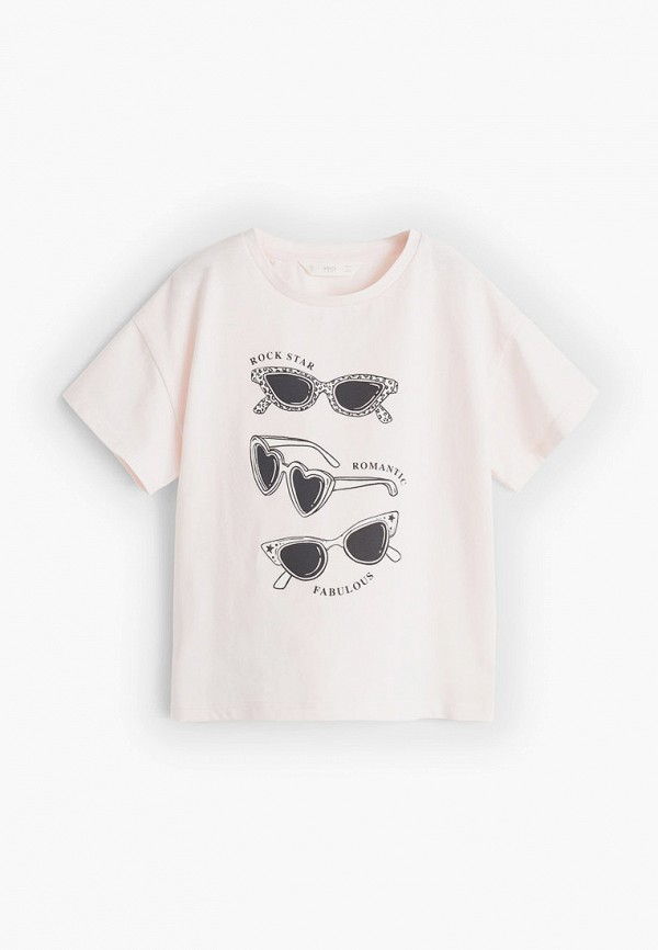

Футболка Mango Kids, Розовый, Mango Kids MA018EGIIPG0
