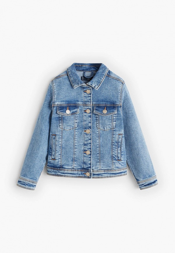 

Куртка джинсовая Mango Kids, Синий, Mango Kids MA018EGIIQT8