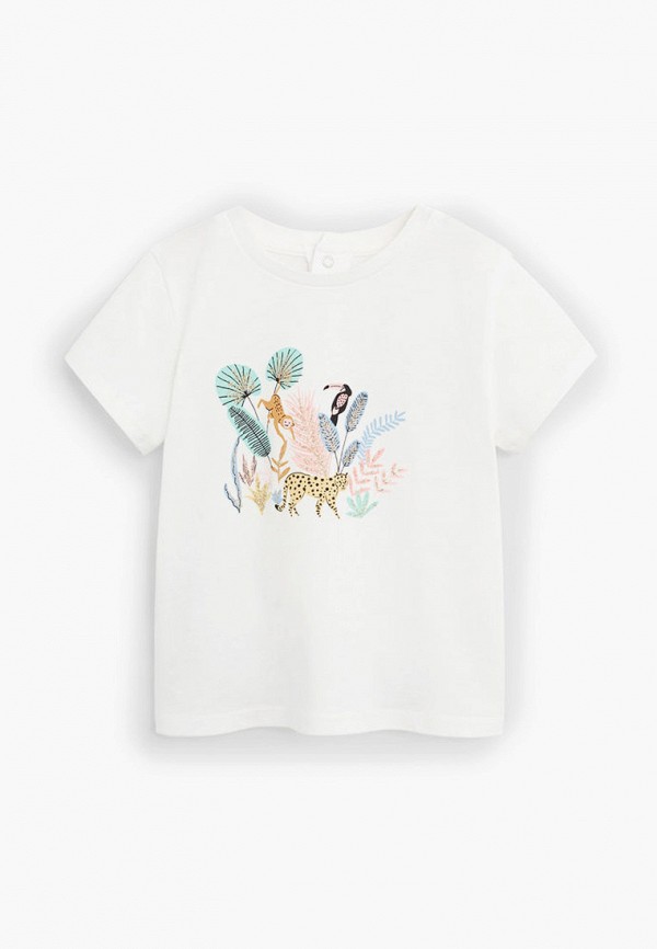 

Футболка Mango Kids, Белый, - ANIMALS