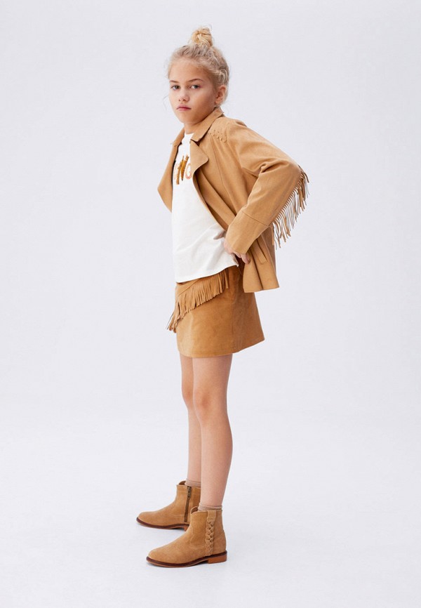 

Жакет Mango Kids, Коричневый, Mango Kids MA018EGIUWV3