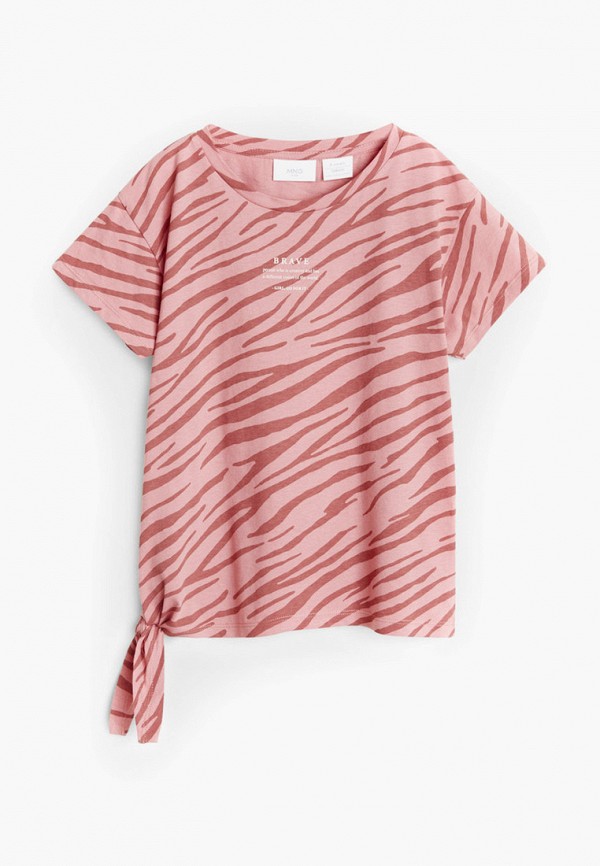 

Футболка Mango Kids, Розовый, - BRAVE