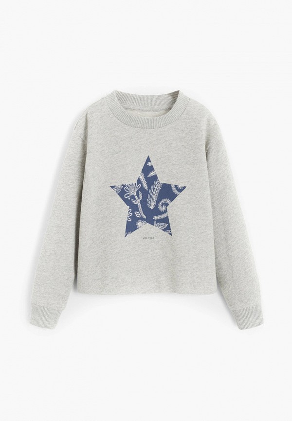 

Свитшот Mango Kids, Серый, - ALBA