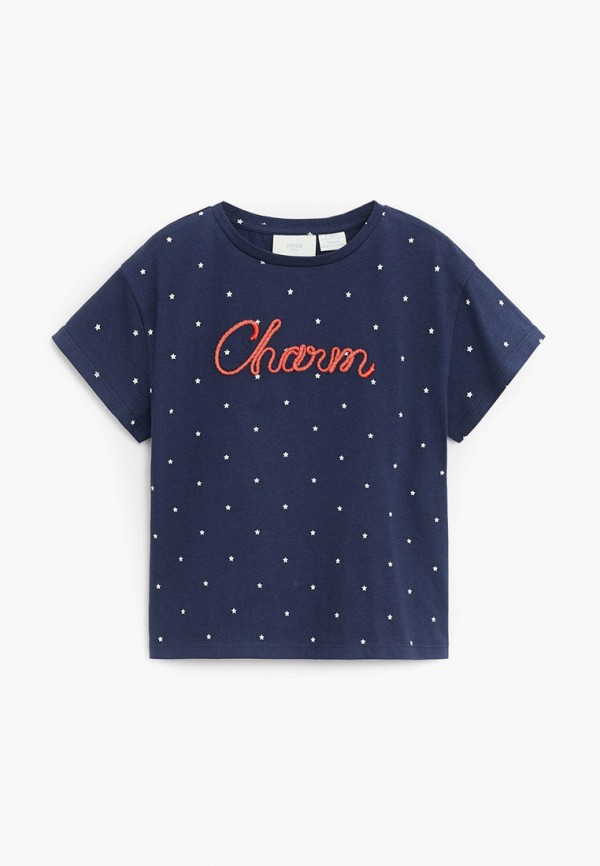 

Футболка Mango Kids, Синий, Mango Kids MA018EGIWPG0
