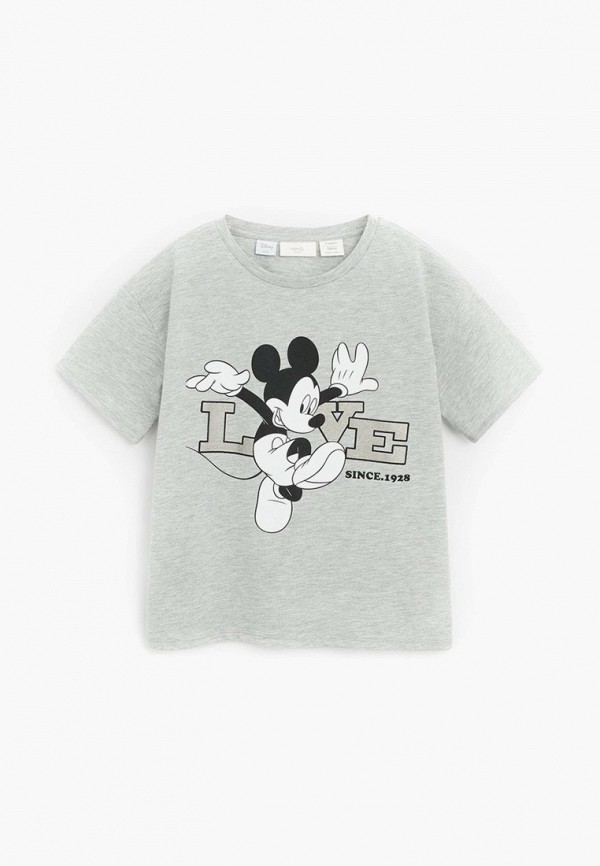 

Футболка Mango Kids, Серый, - LOVE