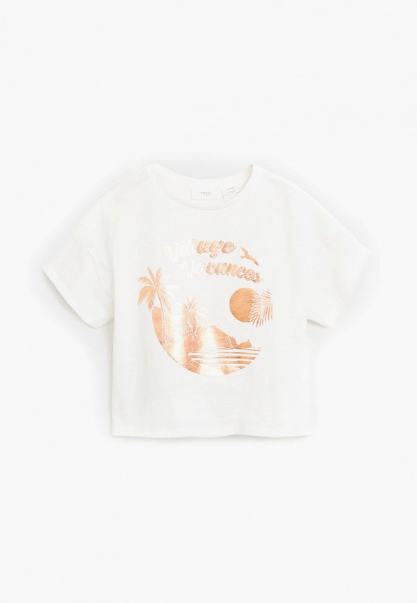 

Футболка Mango Kids, Белый, Mango Kids MA018EGIWUX1