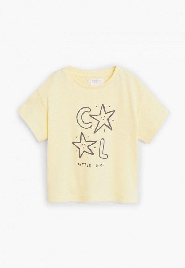 

Футболка Mango Kids, Желтый, - EASY