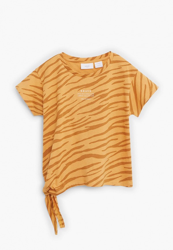 

Футболка Mango Kids, Желтый, Mango Kids MA018EGJAKF9