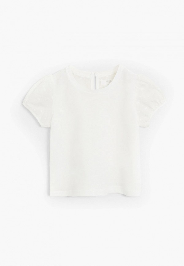 

Футболка Mango Kids, Белый, - PLUMETTI