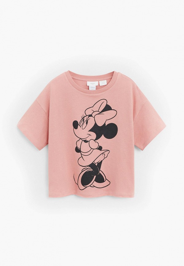 

Футболка Mango Kids, Розовый, - MINNIE