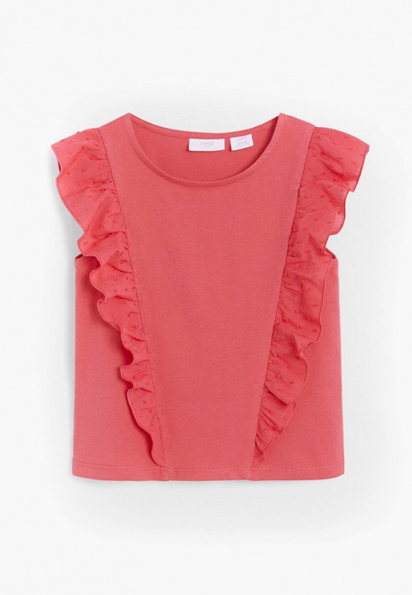 

Футболка Mango Kids, Розовый, - VALEN