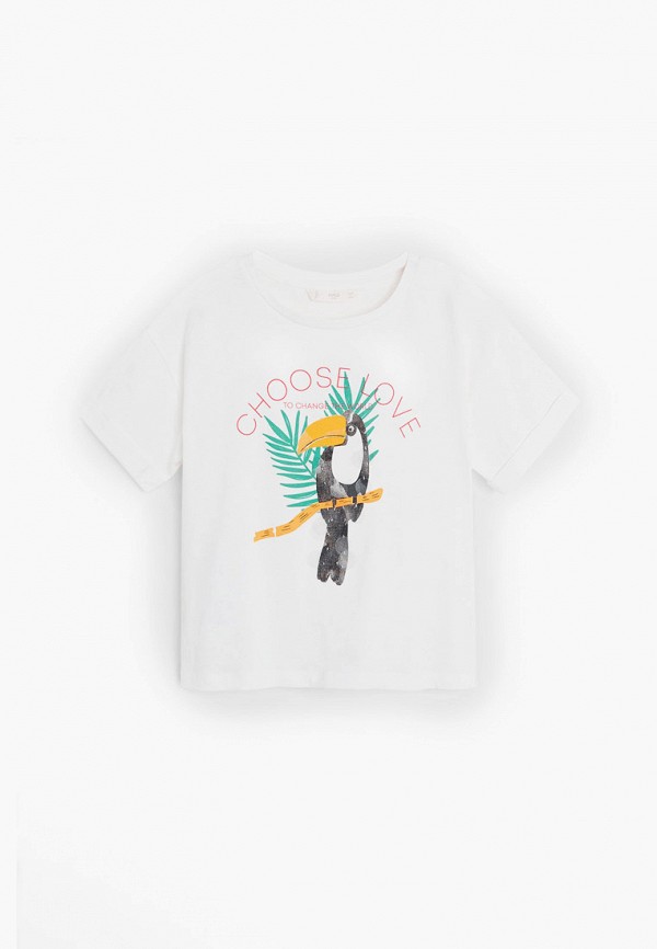

Футболка Mango Kids, Белый, Mango Kids MA018EGJIXV8