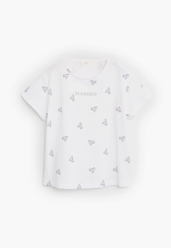 

Футболка Mango Kids, Белый, - MANGOFIS-H